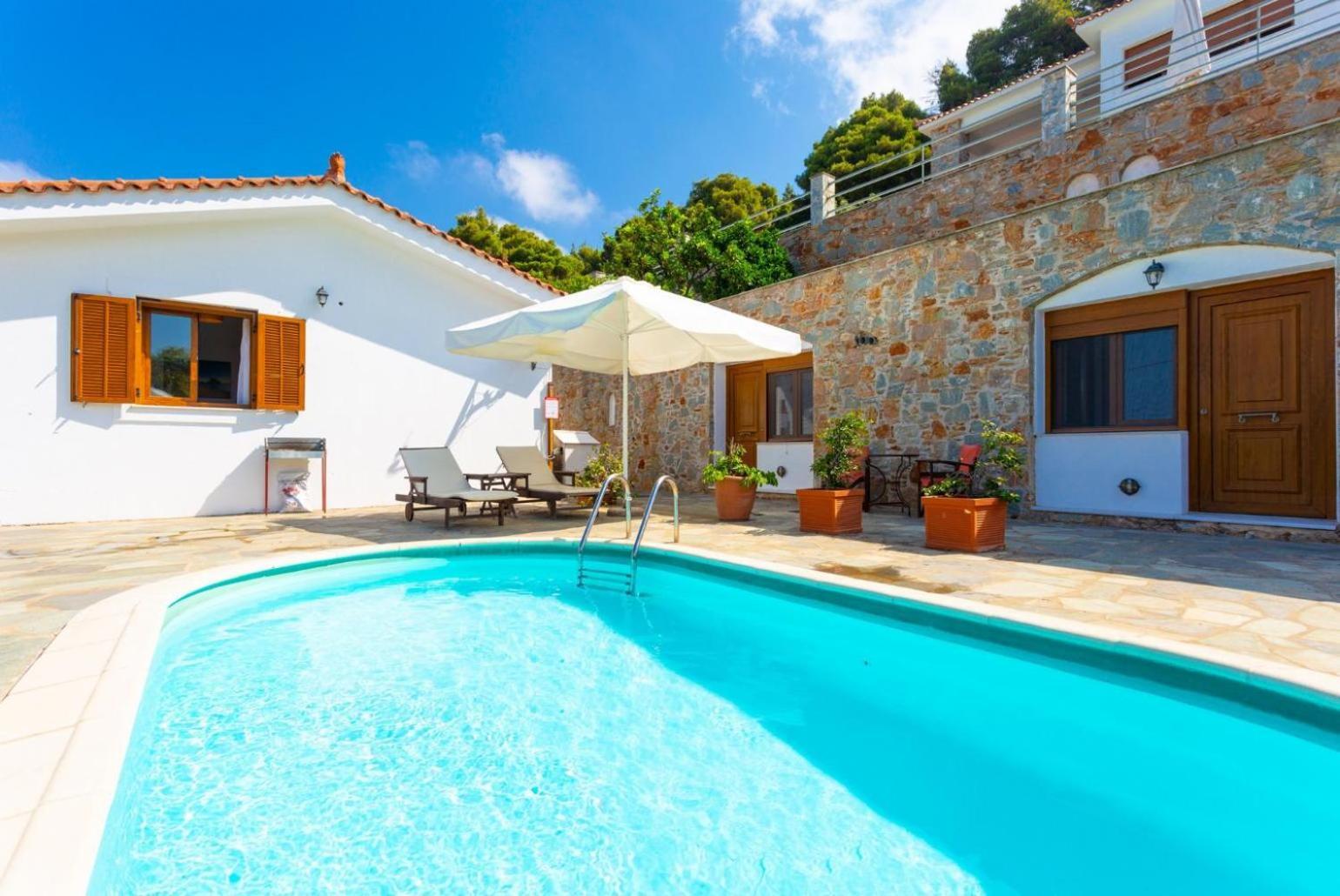 Villa Katerina Panormos  外观 照片