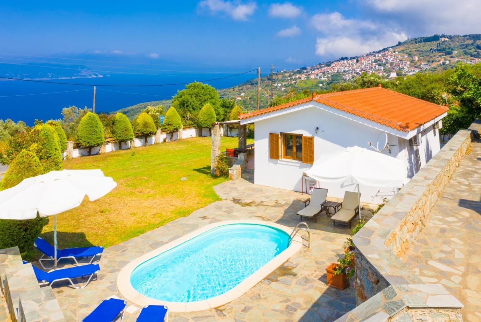 Villa Katerina Panormos  外观 照片
